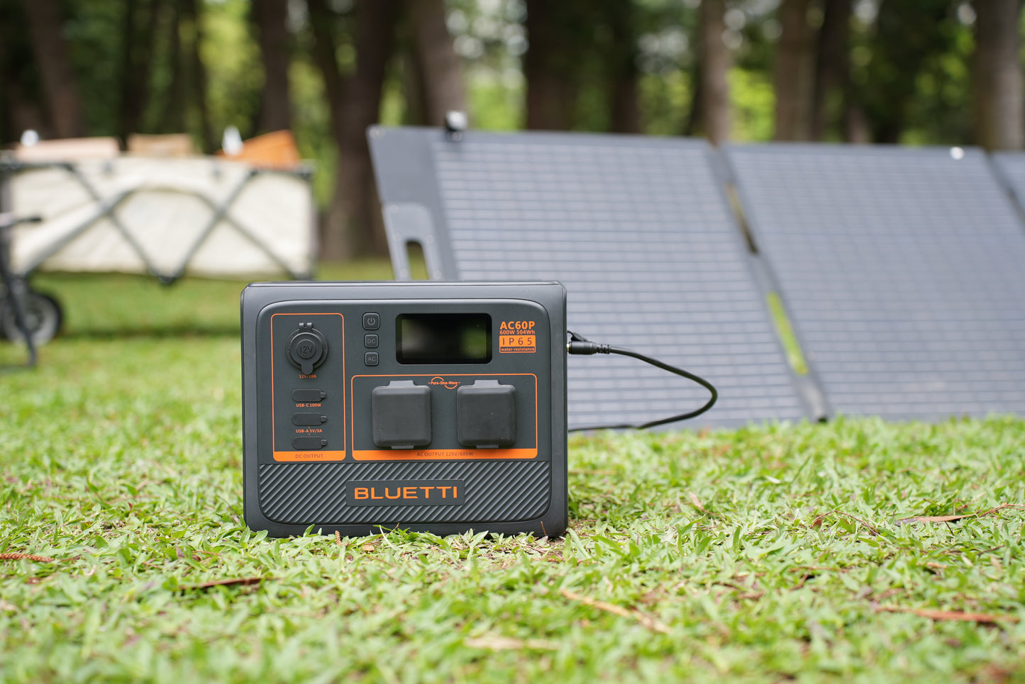 Bluetti AC60P – 600W Portable Power Station