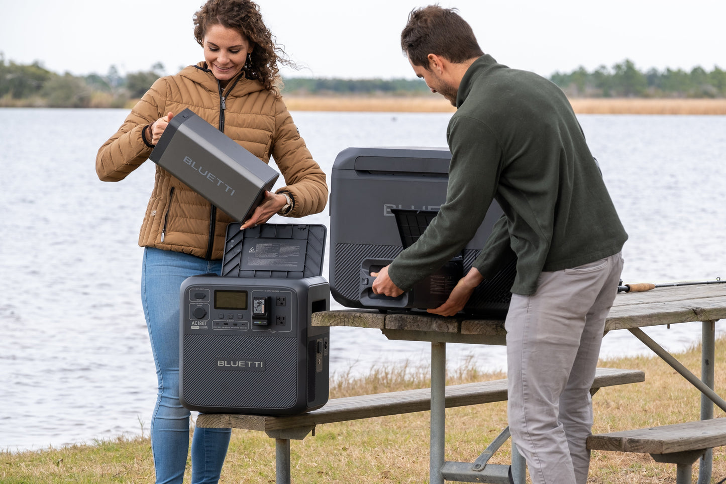 Bluetti AC180T Portable Power Station | Swappable Battery | 1800W | Swish Power Solutions