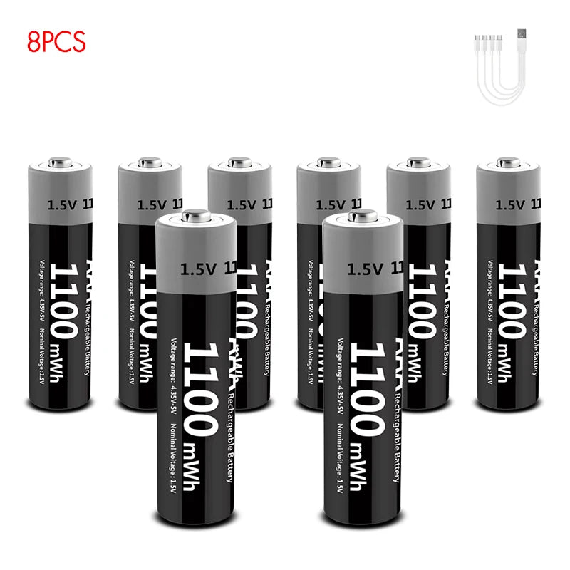 MATOV Li-ion AAA USB Rechargeable Batteries