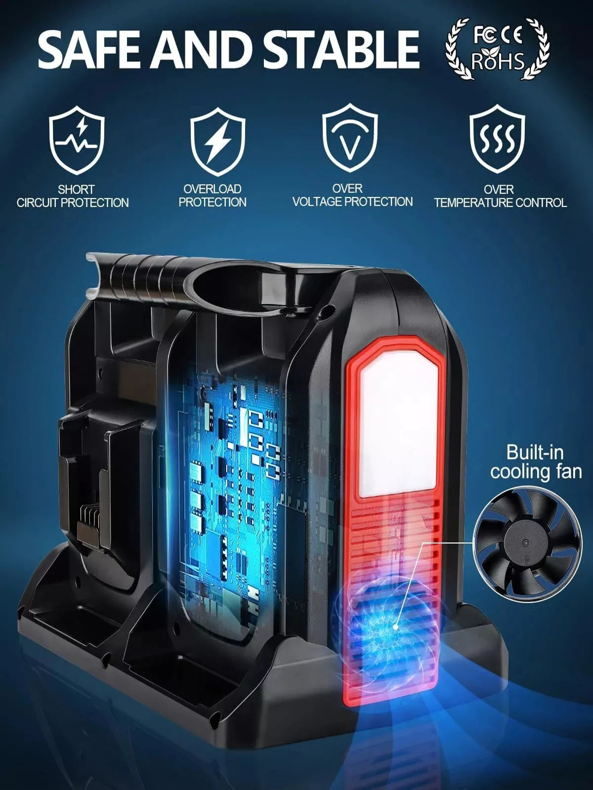 350W Portable Inverter For Milwaukee M18 Battery