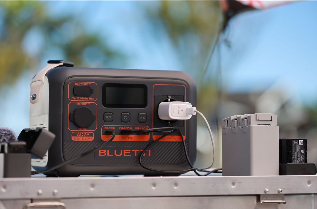 Bluetti AC2P 300W Portable Power Station | 230Wh LiFePO4 | Swish Power