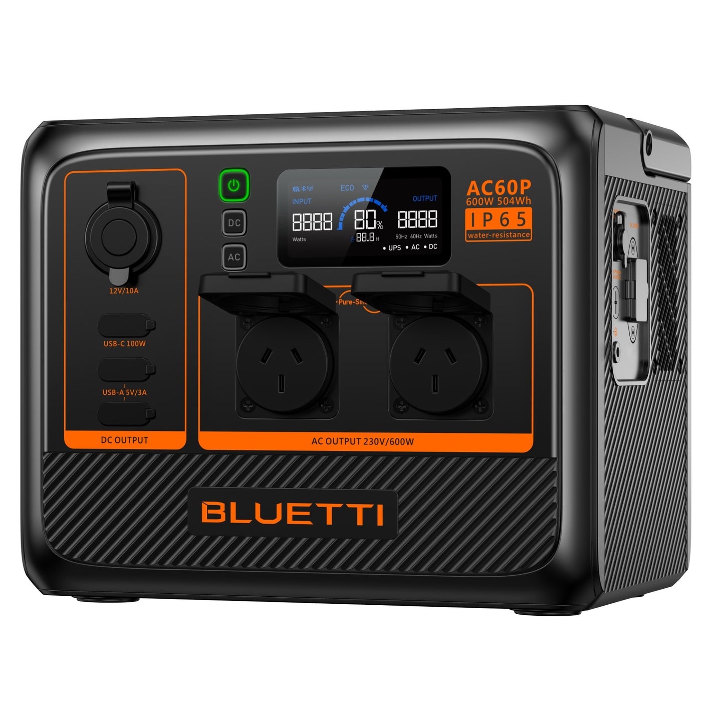 Bluetti AC60P – 600W Portable Power Station