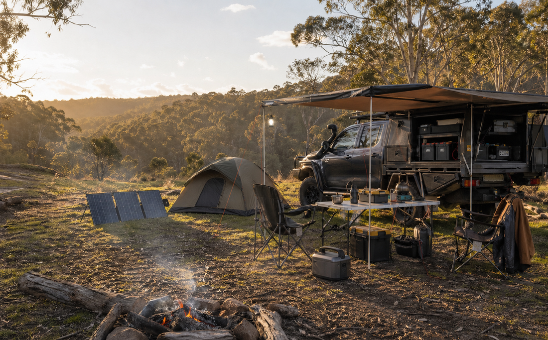Portable Power Station vs Dual Battery System for Camping in Australia