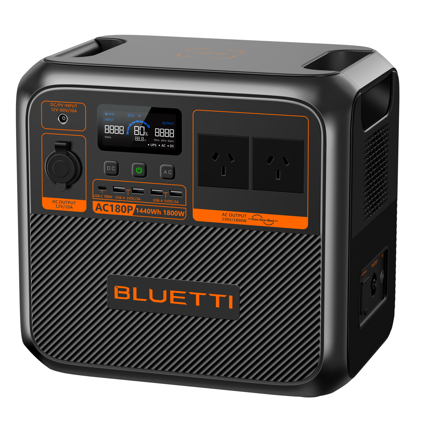 Bluetti AC180P – Mid-Size Versatility
