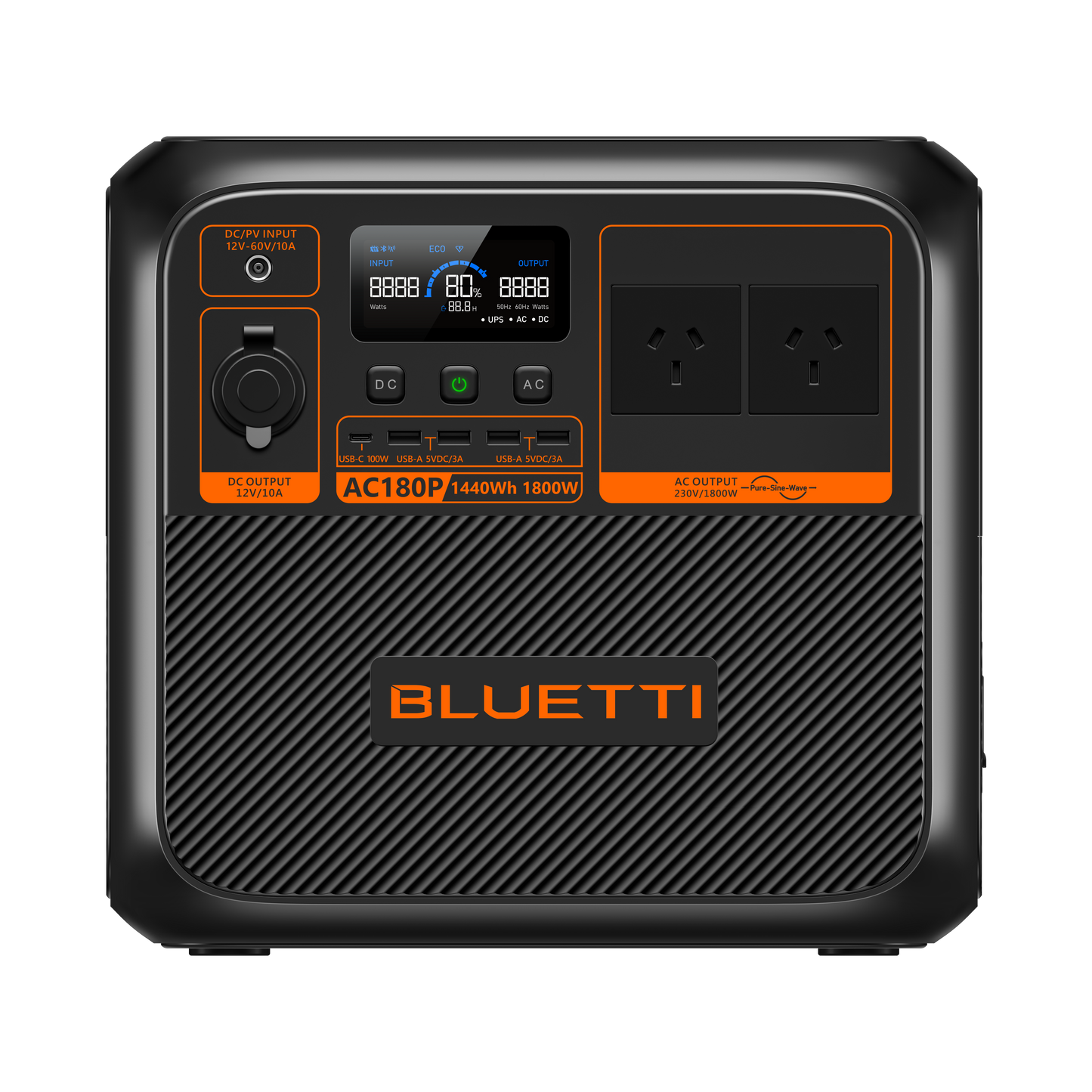 Bluetti AC180P – Mid-Size Versatility