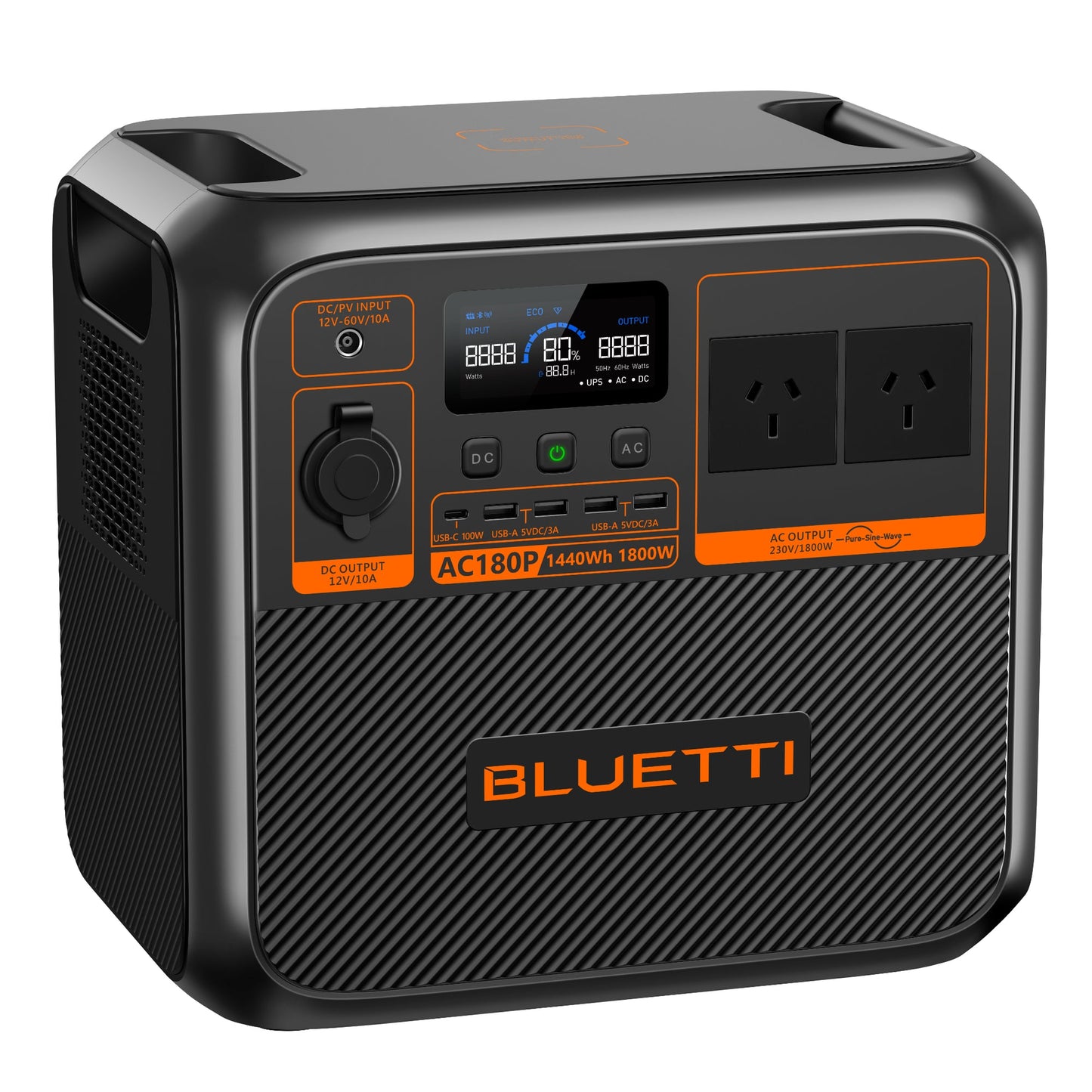 BLUETTI AC180P 1800W 1440Wh