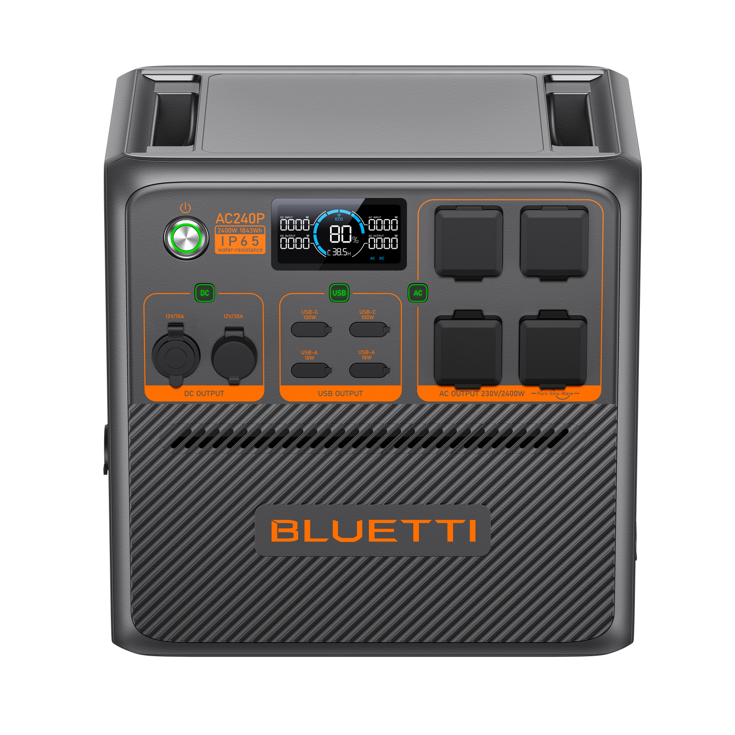 Bluetti AC240P – Rugged, Weather-Resistant Energy