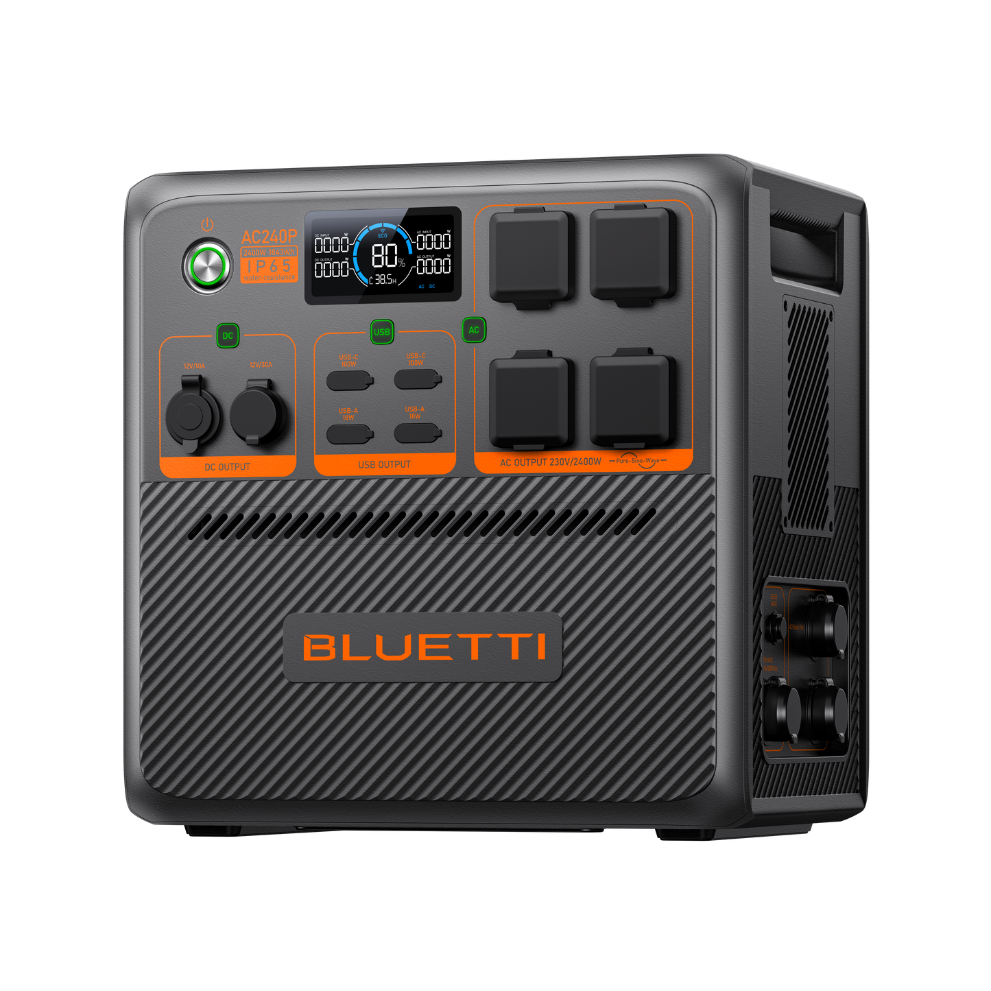 Bluetti AC240P – Rugged, Weather-Resistant Energy