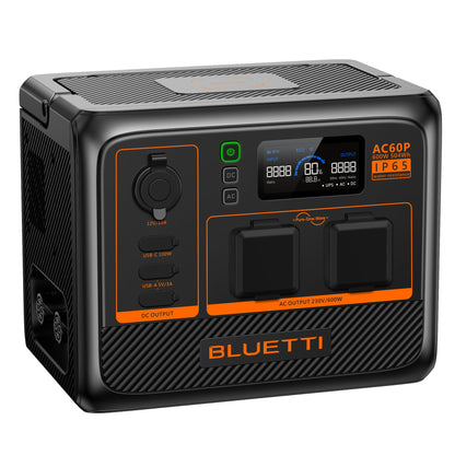 BLUETTI AC60P 600W 504Wh