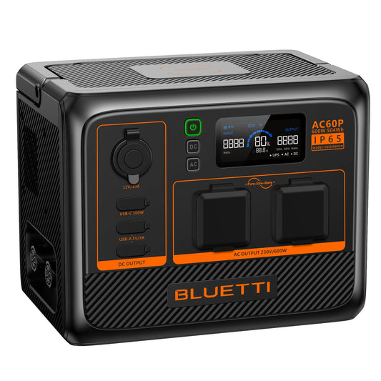BLUETTI AC60P 600W 504Wh