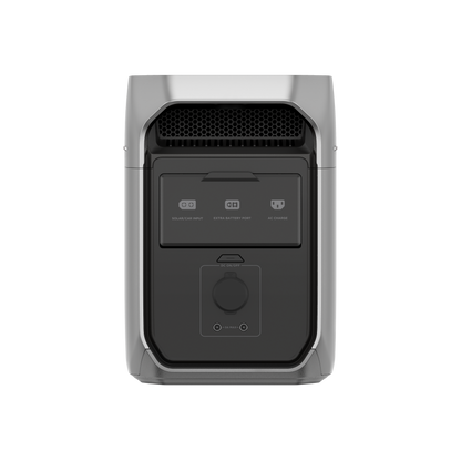EcoFlow DELTA 3 Plus rear charging and DC connections