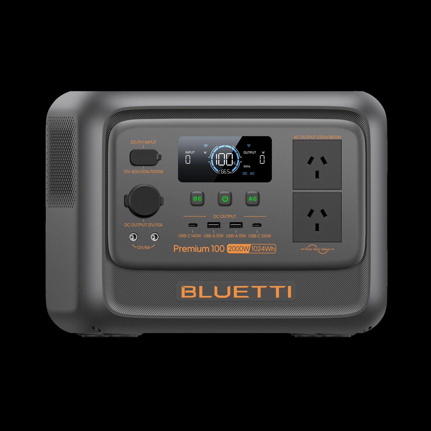 BLUETTI Premium 100 V2 Portable Power Station | 1,800W 1,024Wh
