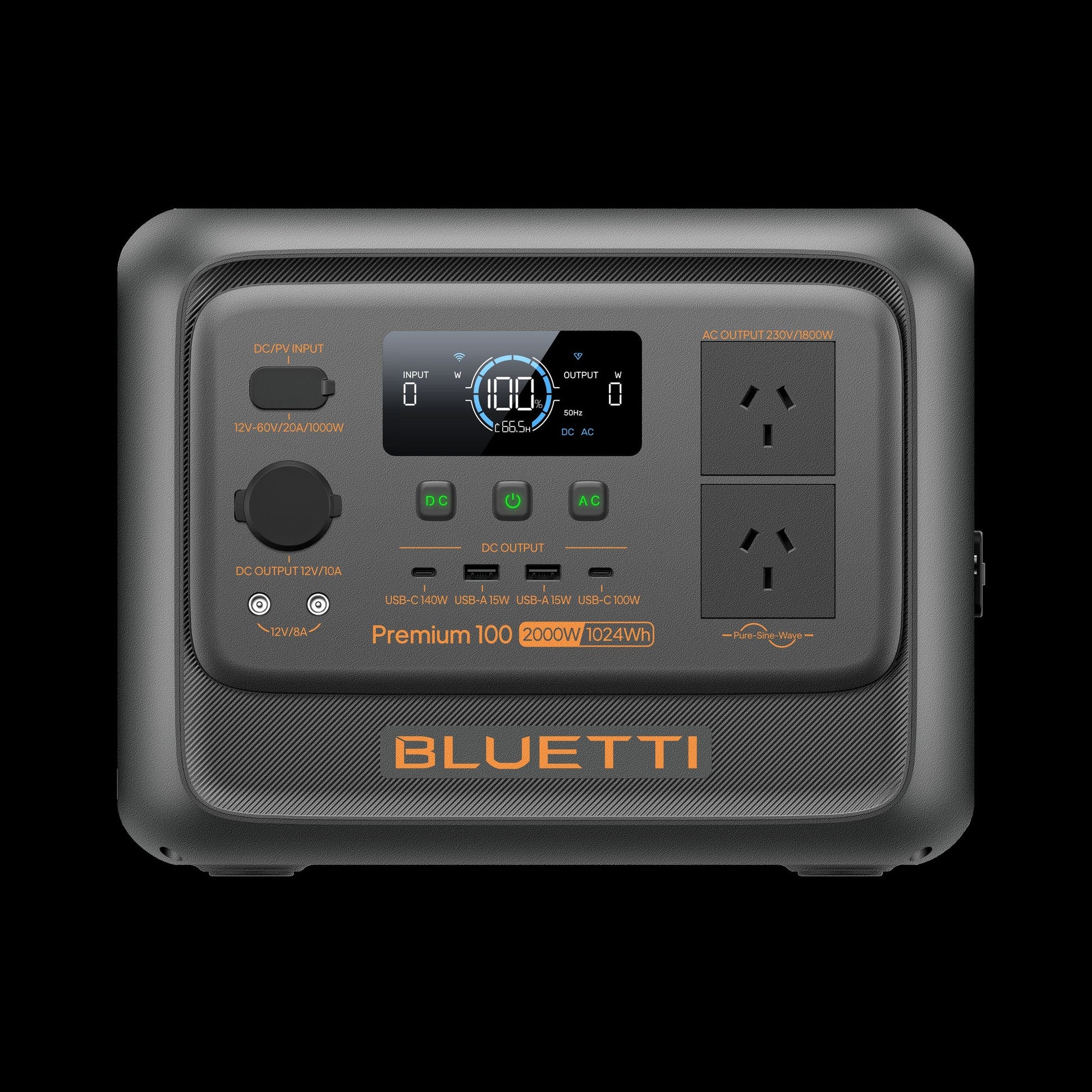 BLUETTI Premium 100 V2 1800W 1024Wh
