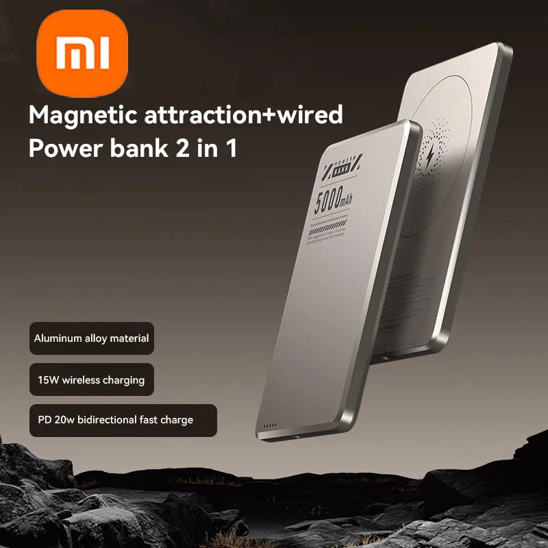 Xiaomi Ultra Slim 5000mAh Wireless Power Bank