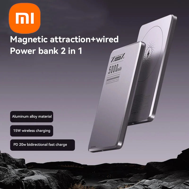 Xiaomi Ultra Slim 5000mAh Wireless Power Bank