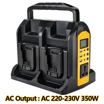 350W Portable Inverter for Dewalt 20V Battery