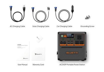 Bluetti AC240P – Rugged, Weather-Resistant Energy