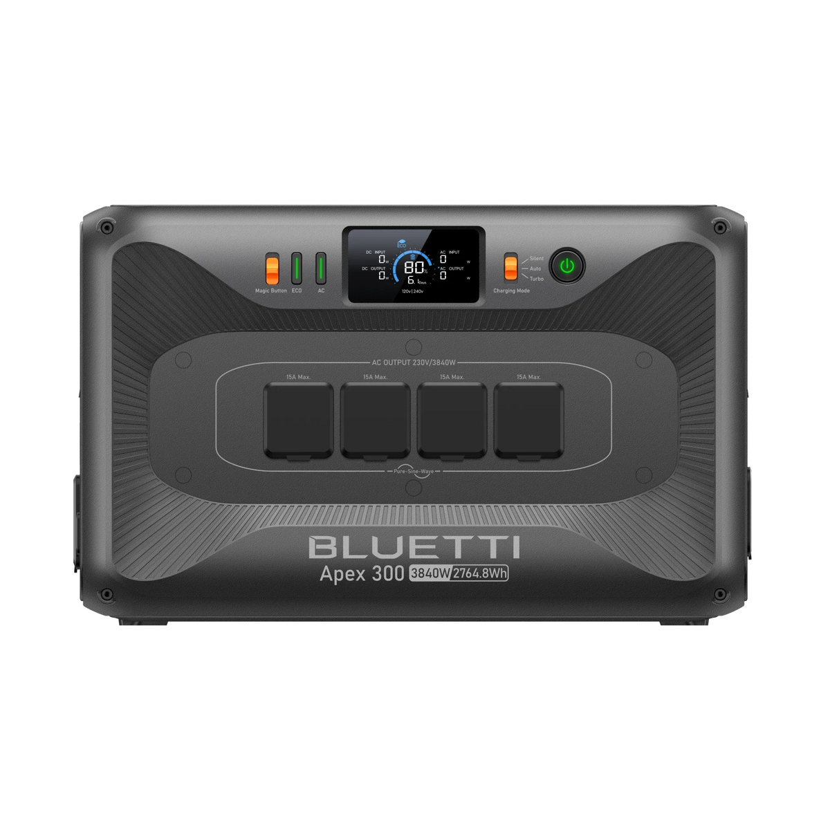 BLUETTI APEX 300 portable power station front view