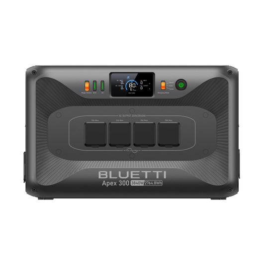 BLUETTI APEX 300 portable power station front view