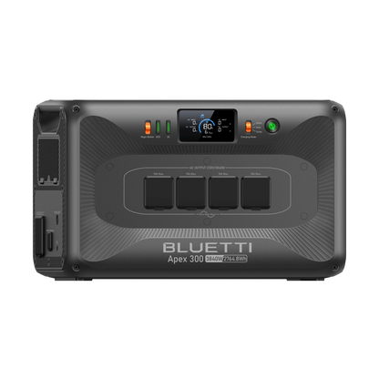 BLUETTI APEX 300 portable power station left front view
