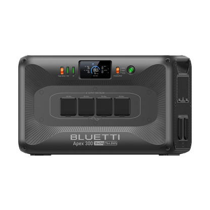 BLUETTI APEX 300 portable power station right front view