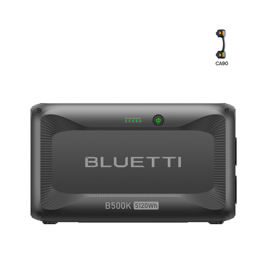 BLUETTI B500K expansion battery with CA90 short cable for APEX 300