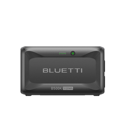 Front view of BLUETTI B500K expansion battery