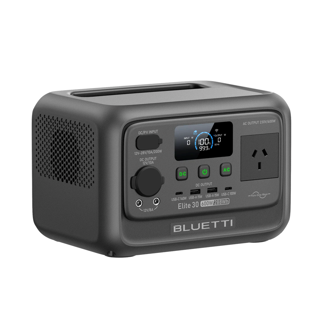 BLUETTI Elite 30 V2 Portable Power Station | 600W 288Wh