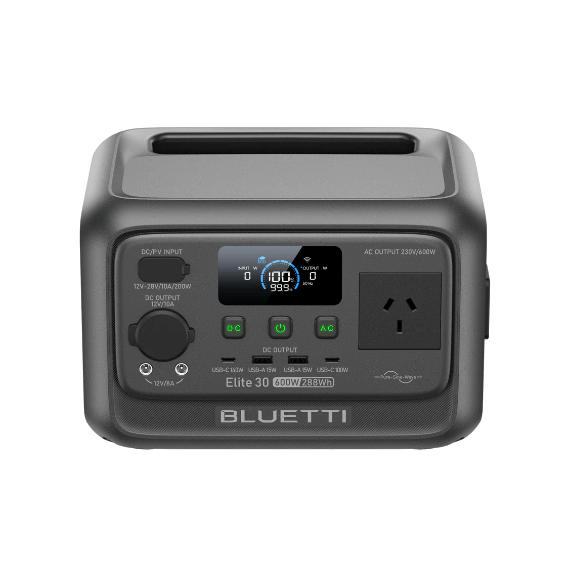 BLUETTI Elite 30 V2 Portable Power Station | 600W 288Wh