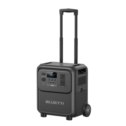 BLUETTI Elite 320 portable power station with extended trolley handle