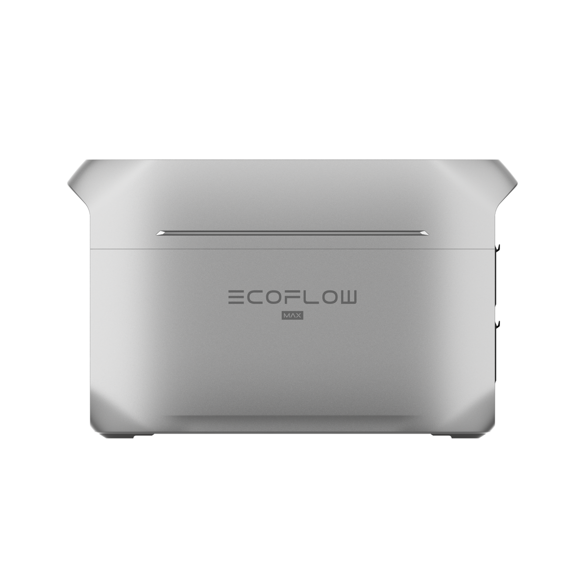 EcoFlow DELTA 3 Max Plus portable power station side profile on a plain background